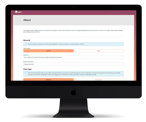 Another demo of the SWP app on desktop